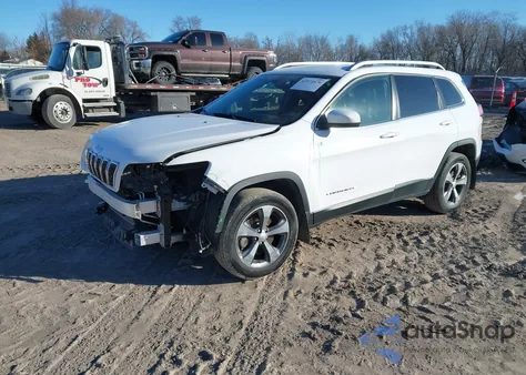 2019 Jeep Cherokee Limited 4X4 z USA, uszkodzony, nr VIN 1C4PJMDX7KD482097